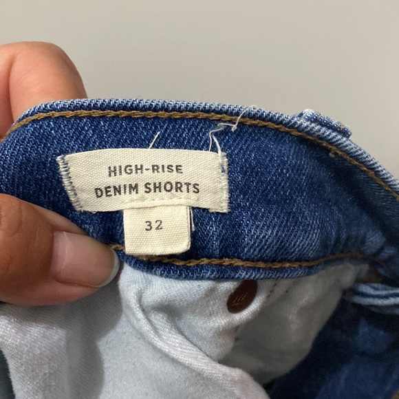 Madewell high rise shorts - Picture 3 of 4